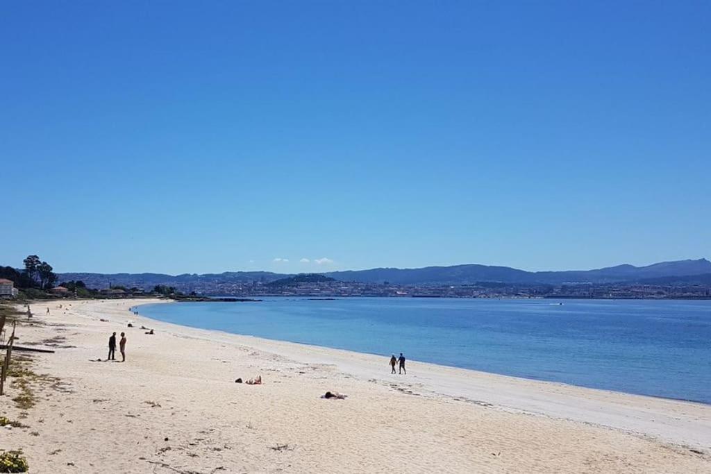 Ideal En Primeira Linea De Playa By Cabana Rentals Cangas Extérieur photo
